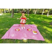 Nuvvo Angels' Collection Kırmızı Pötikare Piknik Seti 5 Parça Kırmızı