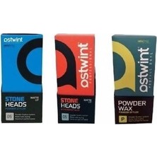 Ostwint Oswint Şekillendirici Toz Wax Karma 3 x 20 G Mat Etkili Saç Bakım Ürünü