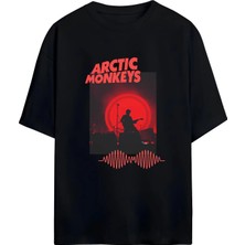 Von Labas Arctic Monkeys Tasarımlı Unisex Pamuklu T-Shirt