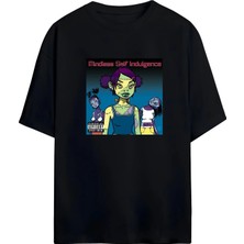 Von Labas Mindless Self Indulgence Msı Hayranlarına Özel Tasarımlı Unısex Oversıze Pamuklu T-Shırt
