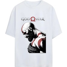 Von Labas God Of War Vıdeo Game Unısex Pamuklu Tshırt