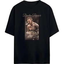 Von Labas Dustin Poirier Fanlarına Özel Unisex Pamuklu Ufc Tişört - Mma Yıldızı Tasarımı