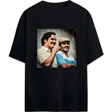 Von Labas Pablo And Gustavo Unisex Oversize Pamuklu Penye T-Shirt
