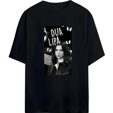 Von Labas Dua Lipa Hayranlarına Özel Unısex Pamuklu Tişört