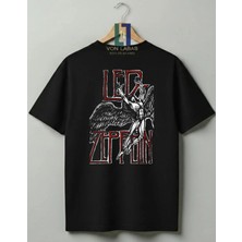 Von Labas LED Zeppelin Tasarımlı Unisex %100 Pamuklu Premium Tişört