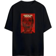 Von Labas American Psycho Horror Comedy Unisex Pamuklu Tshırt
