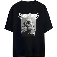 Von Labas Snoop Dogg Unısex Oversıze Pamuklu Tshırt