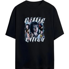 Von Labas Bıllıe Eılısh Tasarımlı Unısex Yeni Sezon Oversıze Pamuklu  T-Shırt