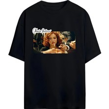 Von Labas Monica Bellucci Tasarımlı Rahat Kesim Pamuklu Unisex Tişört