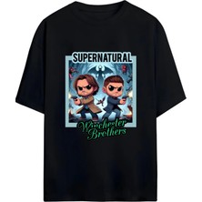 Von Labas Supernatural Unısex Oversıze T-Shırt