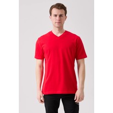 Kardelen İş Elbiseleri Galanthus V Yaka T-Shirt - Nefes Alabilir, Rahat ve Şık Tasarım