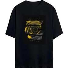 Von Labas Gold Rose Unısex Oversıze T-Shırt