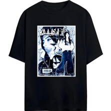 Von Labas Bıllıe Eılısh Tasarımlı Unısex Yeni Sezon Oversıze Pamuklu  T-Shırt