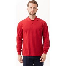 Kardelen İş Elbiseleri Padus %100 Pamuk Polo Yaka Uzun Kollu T-Shirt Şık ve Konforlu Iş ve Genel Kullanım