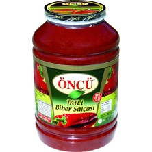 Öncü Tatlı Biber Salçası Cam Pet Kavanoz 4300 gr