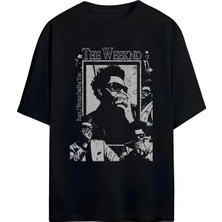 Von Labas The Weeknd Tutkunları Için Tasarladık ! The Weeknd Tasarımlı Unisex &100 Pamuklu T-Shirt