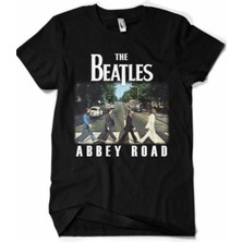 Von Labas The Beatles Abbey Road Unısex Tshırt