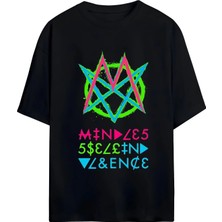 Von Labas Mindless Self Indulgence Msı Hayranlarına Özel Tasarımlı Unısex Oversıze Pamuklu T-Shırt