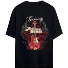 Von Labas For Rock Lovers Unısex Oversıze Tshırt