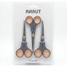 Esranın Dünyası Büyük Boy Paslanmaz Çelik Ofis Makası, 15 cm Uzunluk