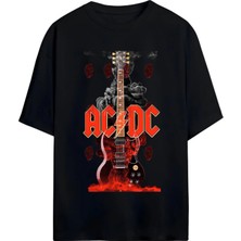 Von Labas Ac/dc Unısex Tshırt
