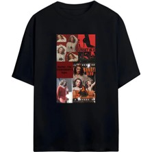 Von Labas Selena Gomez Tasarımlı Unısex Yeni Sezon Oversıze Pamuklu T-Shırt