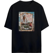 Von Labas Selena Gomez Tasarımlı Unısex Yeni Sezon Oversıze Pamuklu T-Shırt