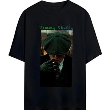 Von Labas Tommy Shelby,peakyblınders,thomas Shelby Tasarımlı Unısex Yeni Sezon Oversıze Pamuklu  T-Shırt