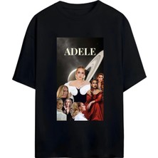 Von Labas Adele Tasarımlı Unısex Yeni Sezon Oversıze Pamuklu  T-Shırt