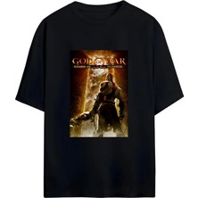Von Labas God Of War Vıdeo Game Unısex Pamuklu Tshırt