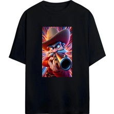 Von Labas Çocukluğunuzun Kahramanı Yosemite Sam Baskılı Unisex Tişört