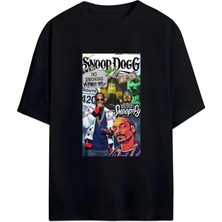 Von Labas Snoop Dogg Unısex Oversıze Pamuklu Tshırt