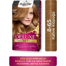 Schwarzkopf Palette Deluxe 8-65 Kahve Köpüğü Krem Saç Boyası Uzun Süre Kalıcı Canlı Renkler