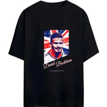 Von Labas Beckham Tasarımlı  Unısex Oversıze Pamuklu Tshırt