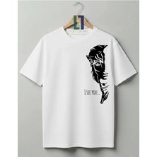 Von Labas Avatar Tasarımlı %100 Pamuklu Unisex Yüksek Baskı Kaliteli Tişört