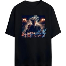 Von Labas Tommy Shelby,peakyblınders,thomas Shelby Tasarımlı Unısex Yeni Sezon Oversıze Pamuklu  T-Shırt