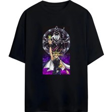 Von Labas Yu-Gi-Oh! Tutkunlarına Özel Unisex Oversize Pamuklu Tişört