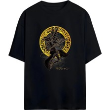 Von Labas Yu-Gi-Oh! Tutkunlarına Özel Unisex Oversize Pamuklu Tişört