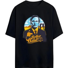 Von Labas Better Call Saul Unısex Oversıze Pamuklu T-Shırt