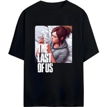 Von Labas The Last Of Us Tasarımlı Unısex Oversıze Pamuklu Tshırt