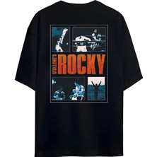 Von Labas Rocky Balboa Serisi: %100 Pamuklu Unisex Tasarım Tişört