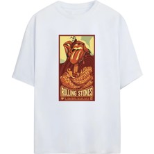 Von Labas ''the Rolling Stones Tişörtüyle Rock'n Roll Ruhunu Yaşa!'' The Rollıng Stones Unısex Pamuklu T-Shırt