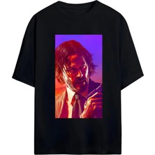 Von Labas John Wıck Unısex Oversıze T-Shırt