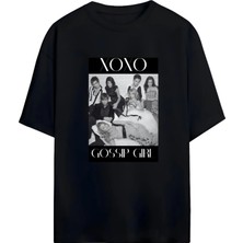 Von Labas Gossıp Gırl Dizi  Yüksek Baskı Kaliteli Unısex Yeni Sezon Oversıze Pamuklu  T-Shırt