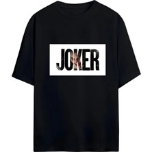 Von Labas Joker Unısex Oversıze Pamuklu Tshırt