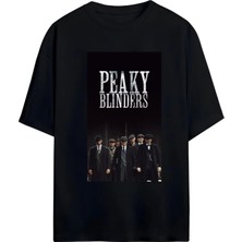 Von Labas Tommy Shelby,peakyblınders,thomas Shelby Tasarımlı Unısex Yeni Sezon Oversıze Pamuklu  T-Shırt