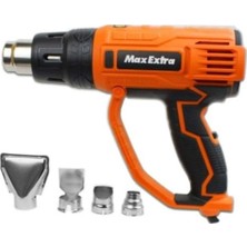 Max-Extra MX2320 Sıcak Hava Tabancası 2000W, Güçlü ve Çok Amaçlı Kullanım