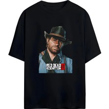 Von Labas Arthur Morgan Red Dead Redemptıon Yüksek Baskı Kaliteli Unısex Pamuklu T-Shırt