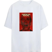 Von Labas American Psycho Horror Comedy Unisex Pamuklu Tshırt
