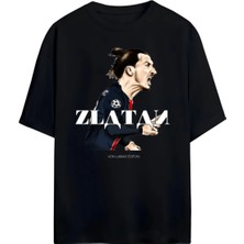 Von Labas Zlatan Ibrahımovıc Unısex Oversıze Pamuklu Tshırt